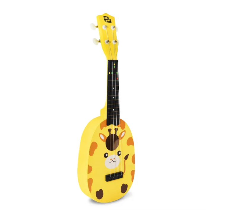 Gavayi gitara Ocie ukulele 54 sm 4 torli sariq