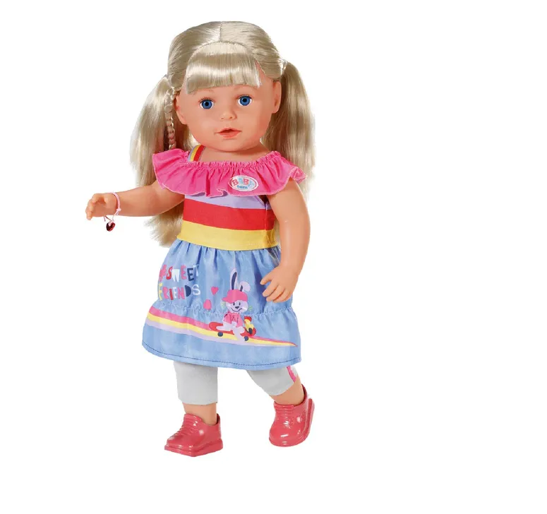 O'yinchoq Baby born Sister qo'g'irchoq interaktiv 43 sm aksessuarlar bilan